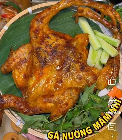Hình ảnh Gà nướng mắm nhĩ