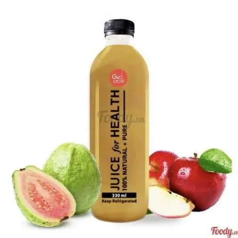 Hình ảnh Nước ép ổi +Táo