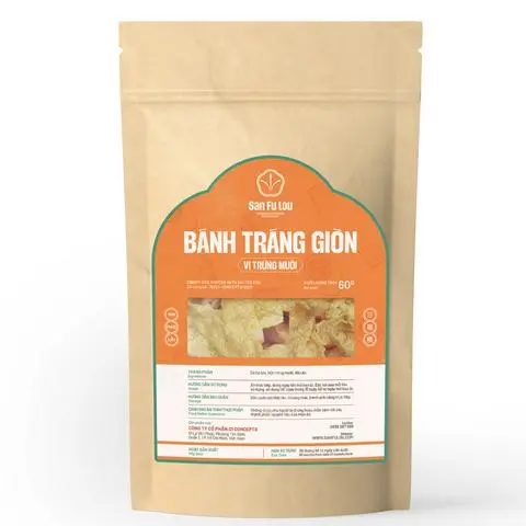Hình ảnh Bánh Tráng Giòn (Vị Trứng Muối)