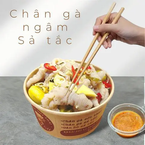 Hình ảnh Chân gà sả tắc