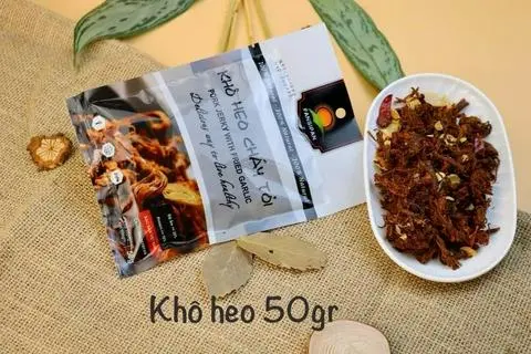 Hình ảnh Khô heo cháy tỏi