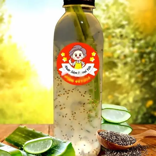 Hình ảnh Nha đam hạt chia