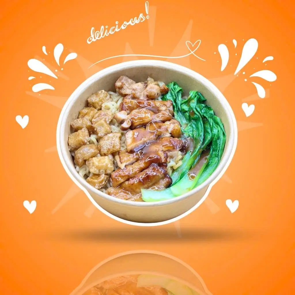 Hình ảnh Mì Ramen Gà sốt Teriyaki