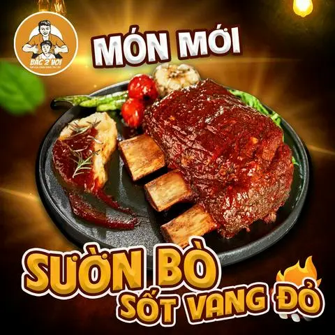 Hình ảnh Sườn bò sốt vang đỏ