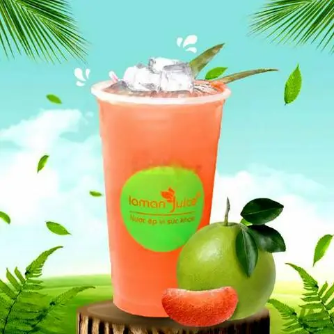 Hình ảnh Nước ép bưởi nguyên vị- Grapefruit juice - J08 
