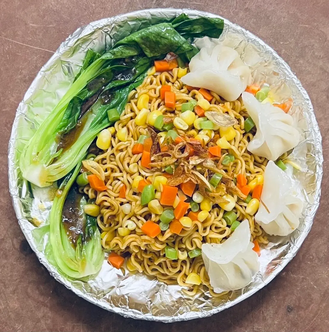 Hình ảnh Mì trộn sủi cảo