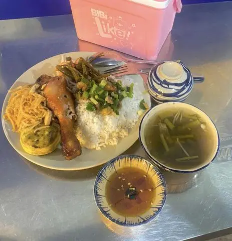 Hình ảnh cơm gà nướng