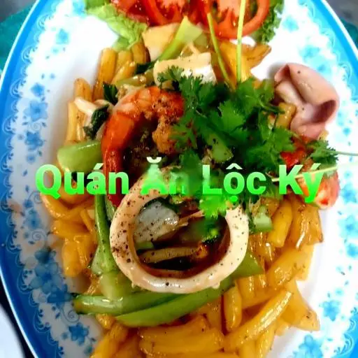 Hình ảnh Nui xào hải sản
