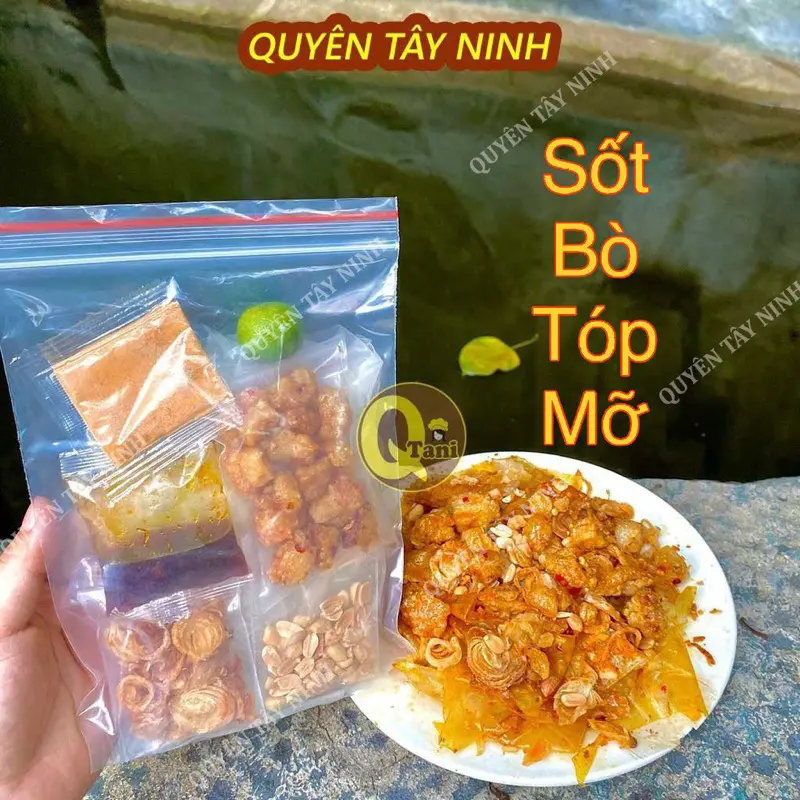 Hình ảnh Phơi sương sốt bò tốp mỡ (tt)