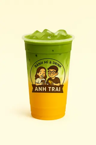 Hình ảnh Matcha latte Xoài