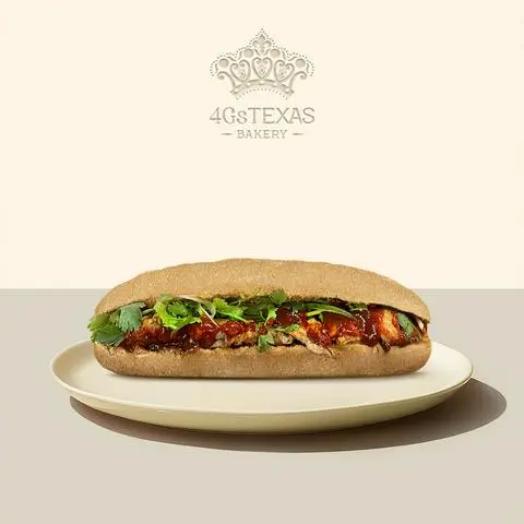 Hình ảnh Bánh Mì Đen Thịt Heo Nướng