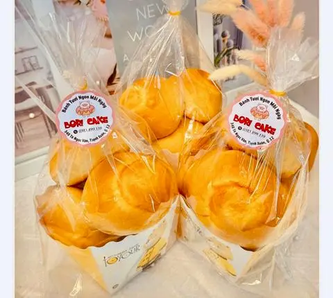 Hình ảnh Hamberger Nhân Trứng Muối (set 5c)