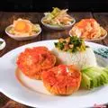 Hình ảnh Cơm hột vịt muối chưng thịt