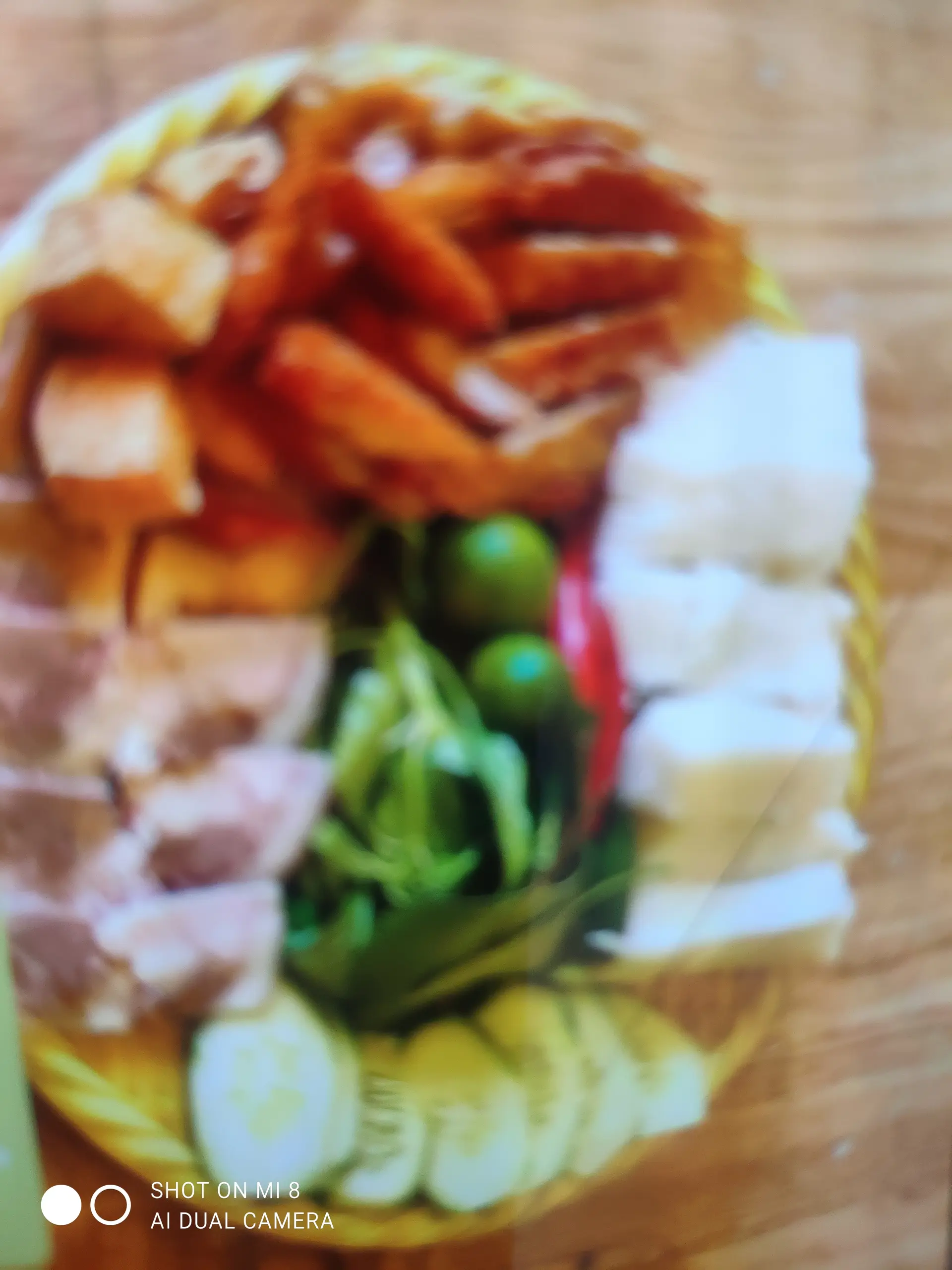 Hình ảnh BÚN ĐẬU THẬP CẨM. 