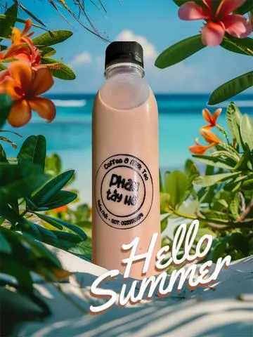 Hình ảnh Trà sữa chai 330ml( không đá)