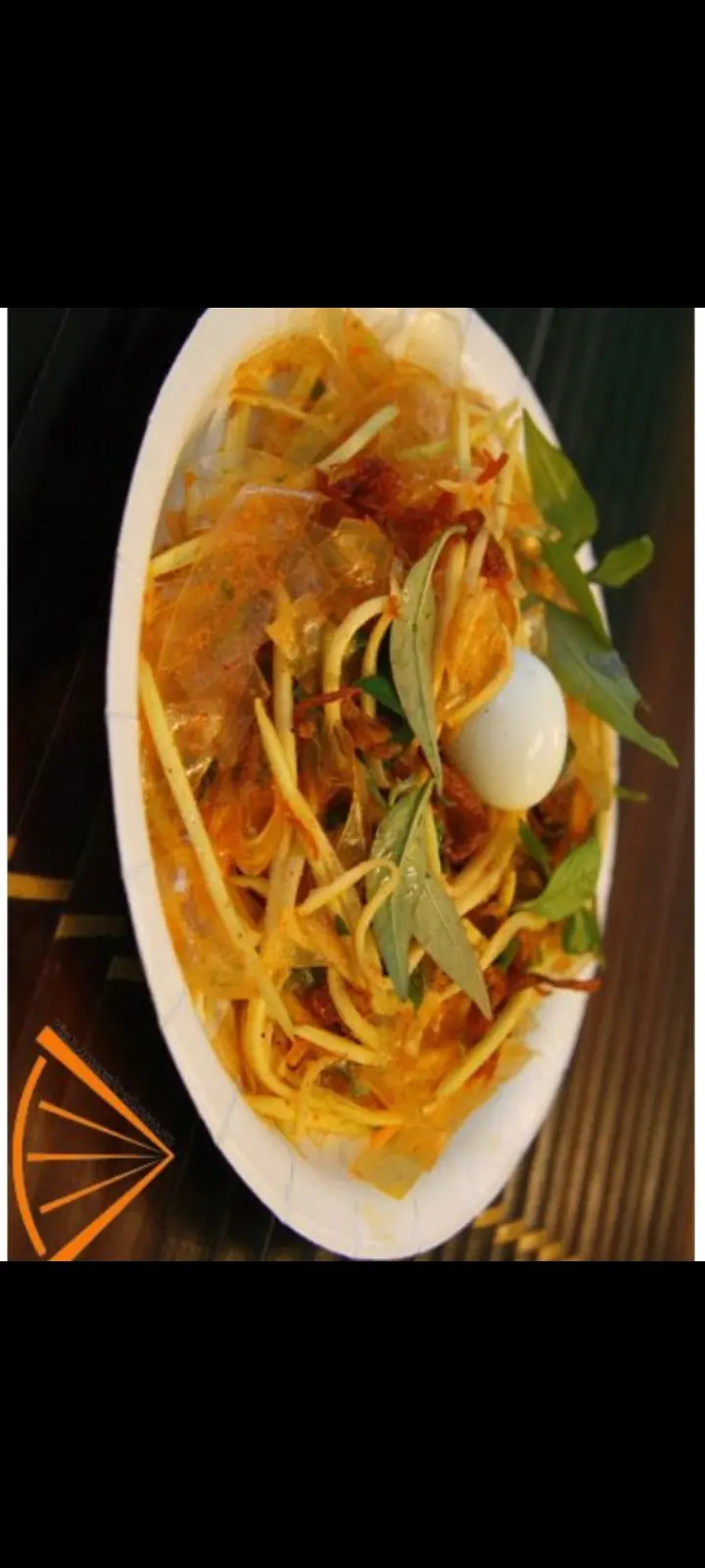 Hình ảnh bánh tráng trộn chay(ăn chay)