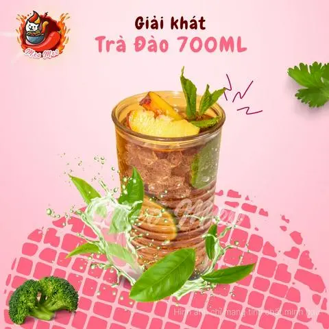 Hình ảnh Trà đào 700ML