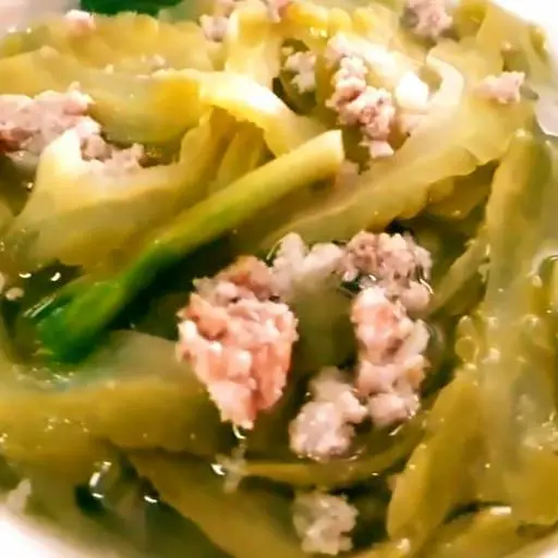 Hình ảnh Canh khổ qua thịt bằm