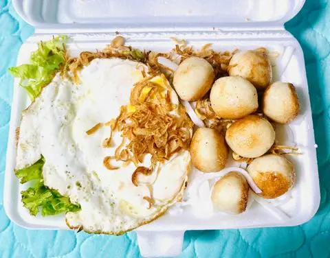 Hình ảnh mì trứng cá viên 