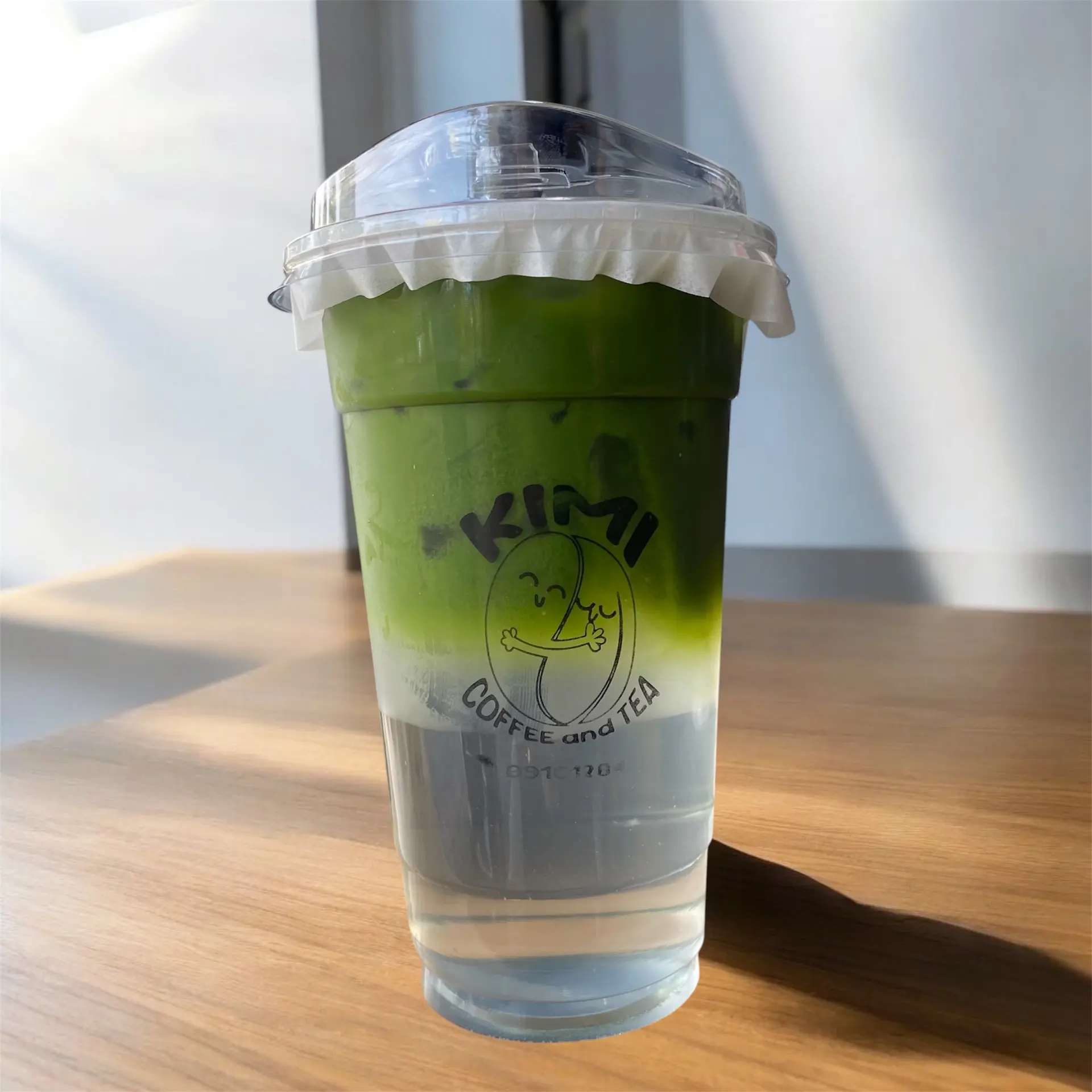 Hình ảnh Coconut matcha - nước dừa tươi matcha 700ml