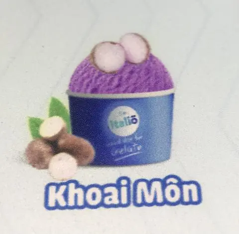 Hình ảnh kem Khoai môn
