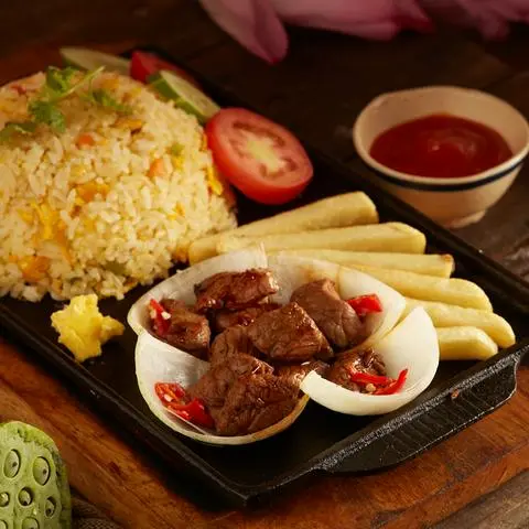 Hình ảnh Cơm bò lúc lắc