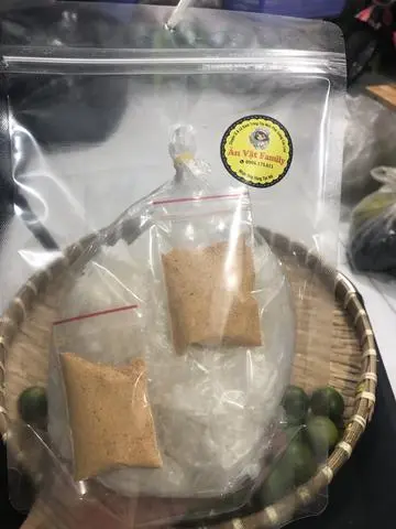 Hình ảnh Bánh tráng phơi sương muối nhuyễn 