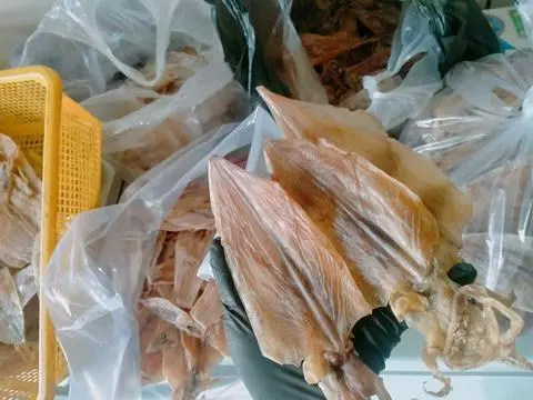 Hình ảnh khô mực 