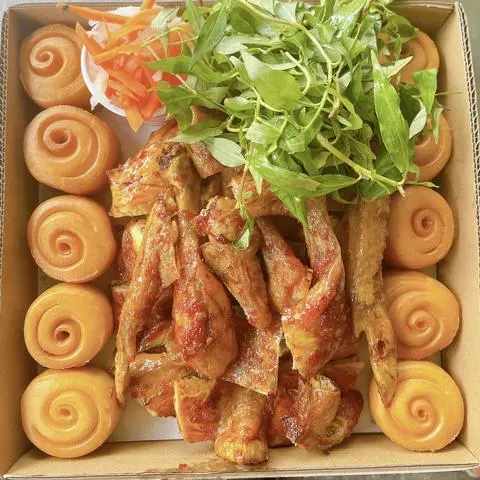 Hình ảnh Gà nướng 10 bánh bao