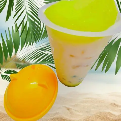 Hình ảnh Trà Sữa Truyền Thống, Kem Bánh Mochi Sầu Riêng Vàng (Size L)