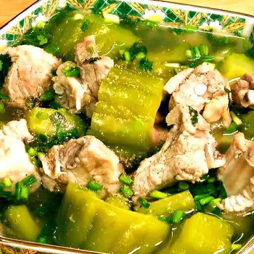 Hình ảnh Canh sườn hầm khổ qua