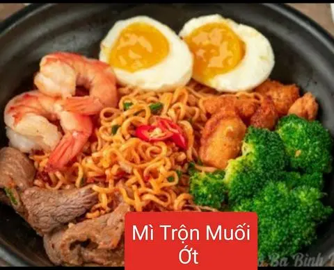 Hình ảnh Mì trộn muối ớt