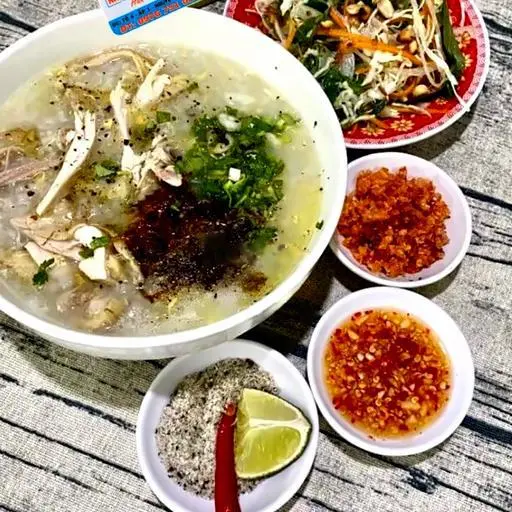 Hình ảnh Cháo Gỏi Gà