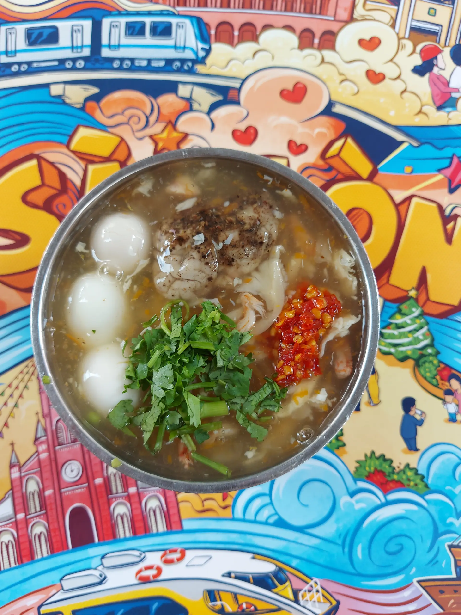 Hình ảnh Súp Cua Óc Heo ( nhỏ )