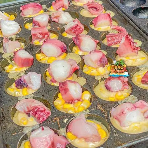 Hình ảnh Takoyaki râu bạch tuộc