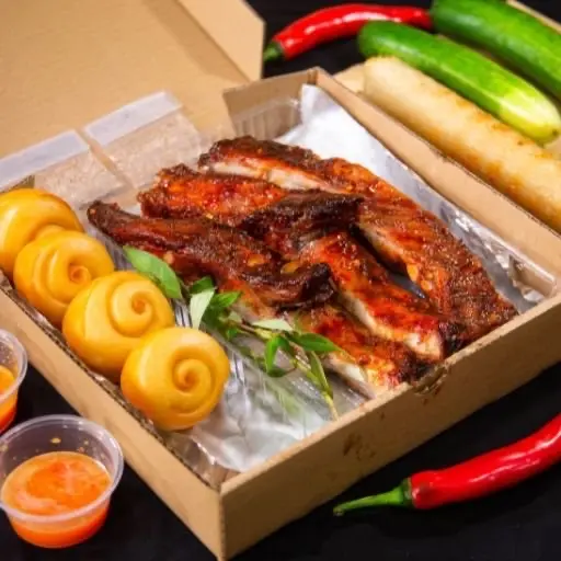 Hình ảnh Combo sườn quay truyền thống