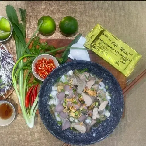 Hình ảnh Bánh canh bột xắt gan mề 