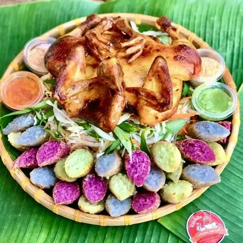 Hình ảnh ComBo Gà   Mắm Nhĩ + 10  bánh bao( Hình Ảnh Minh Họa)