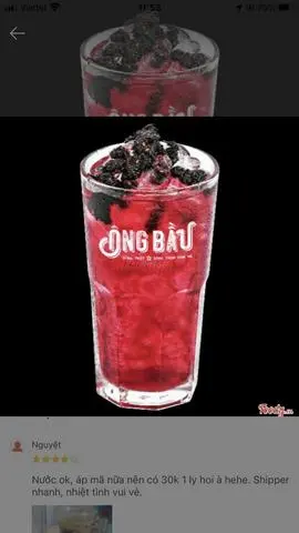 Hình ảnh Trà Hibiscus Dâu Tằm