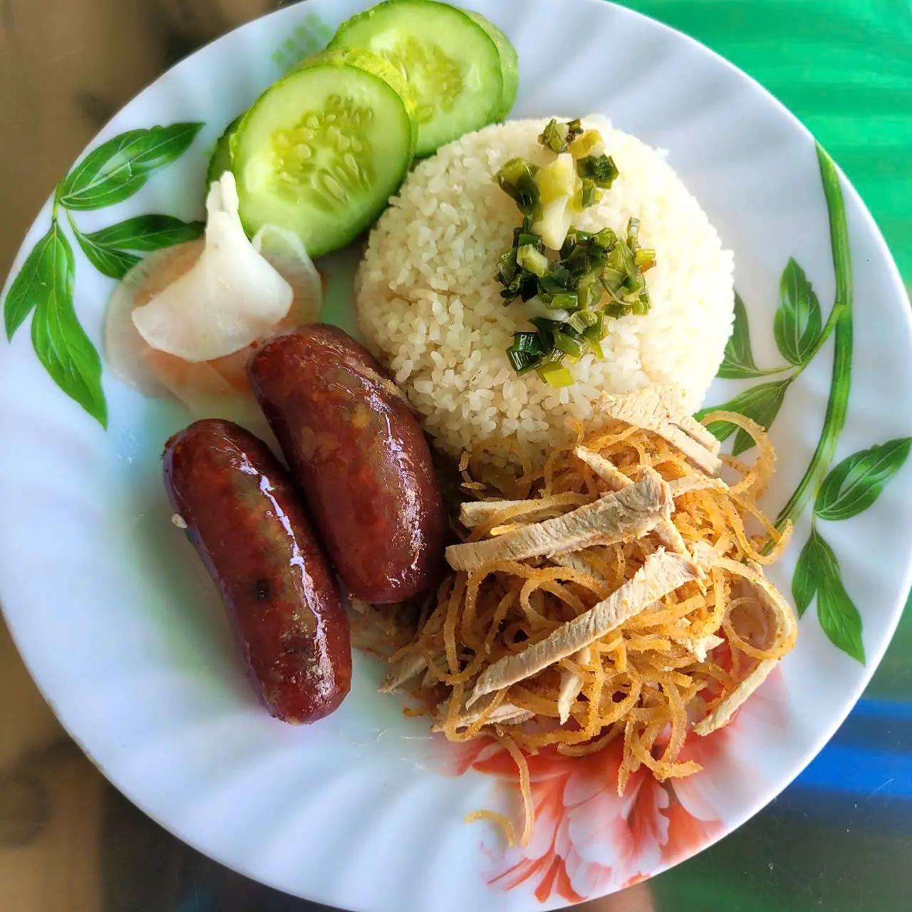 Hình ảnh cơm tấm lạp xưởng - bì