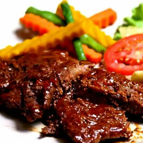 Hình ảnh Steak bò sốt chua cay
