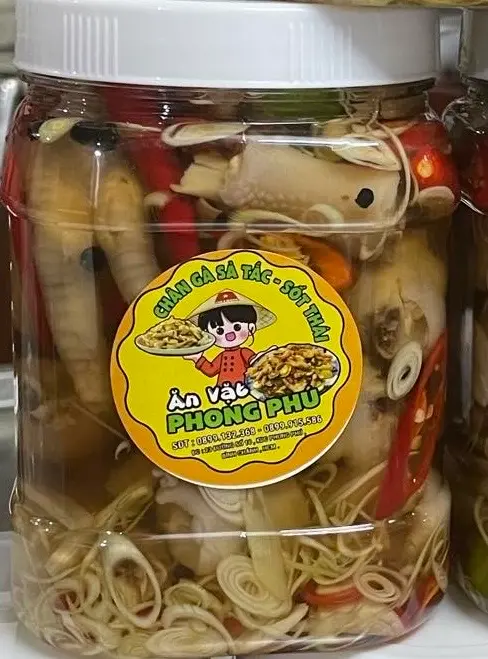 Hình ảnh chân gà ngâm sã tắc (lớn)