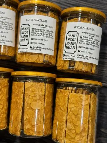 Hình ảnh Bánh Ngói Hạnh Nhân 200gram