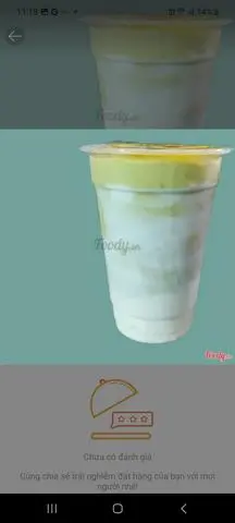 Hình ảnh Sinh tố sữa chua bơ