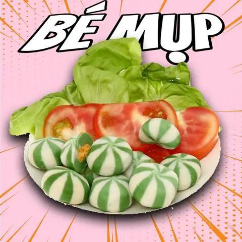 Hình ảnh Bánh bao xanh