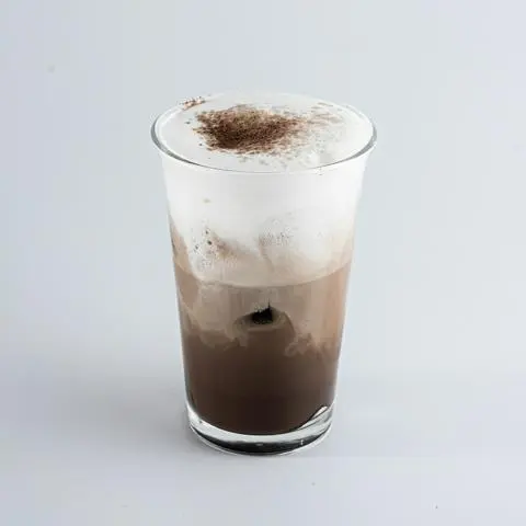 Hình ảnh Houjicha Latte (đá)