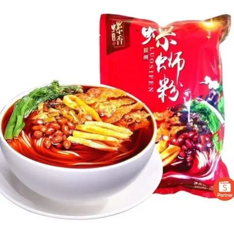 Hình ảnh •Bún Ốc Liễu Châu đỏ- gói 300gr