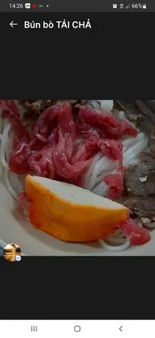 Hình ảnh Bún bò giò heo bò tái