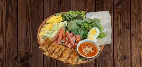 Hình ảnh COMBO 2 CHẢ LỤI + NEM CHUA + TRỨNG
