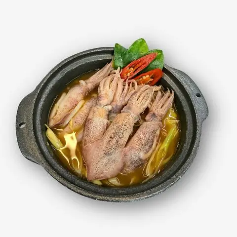 Hình ảnh Mực Cửa Lò hấp Thái